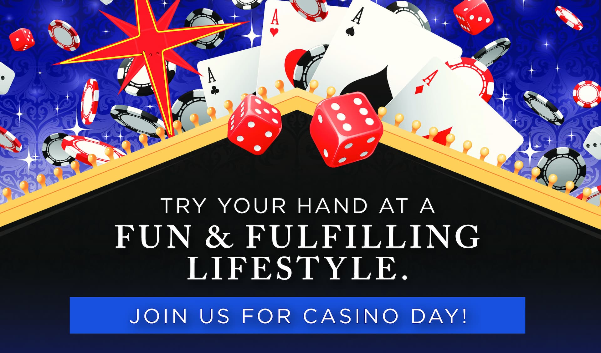 Join us for Casino Day at Harbour Village