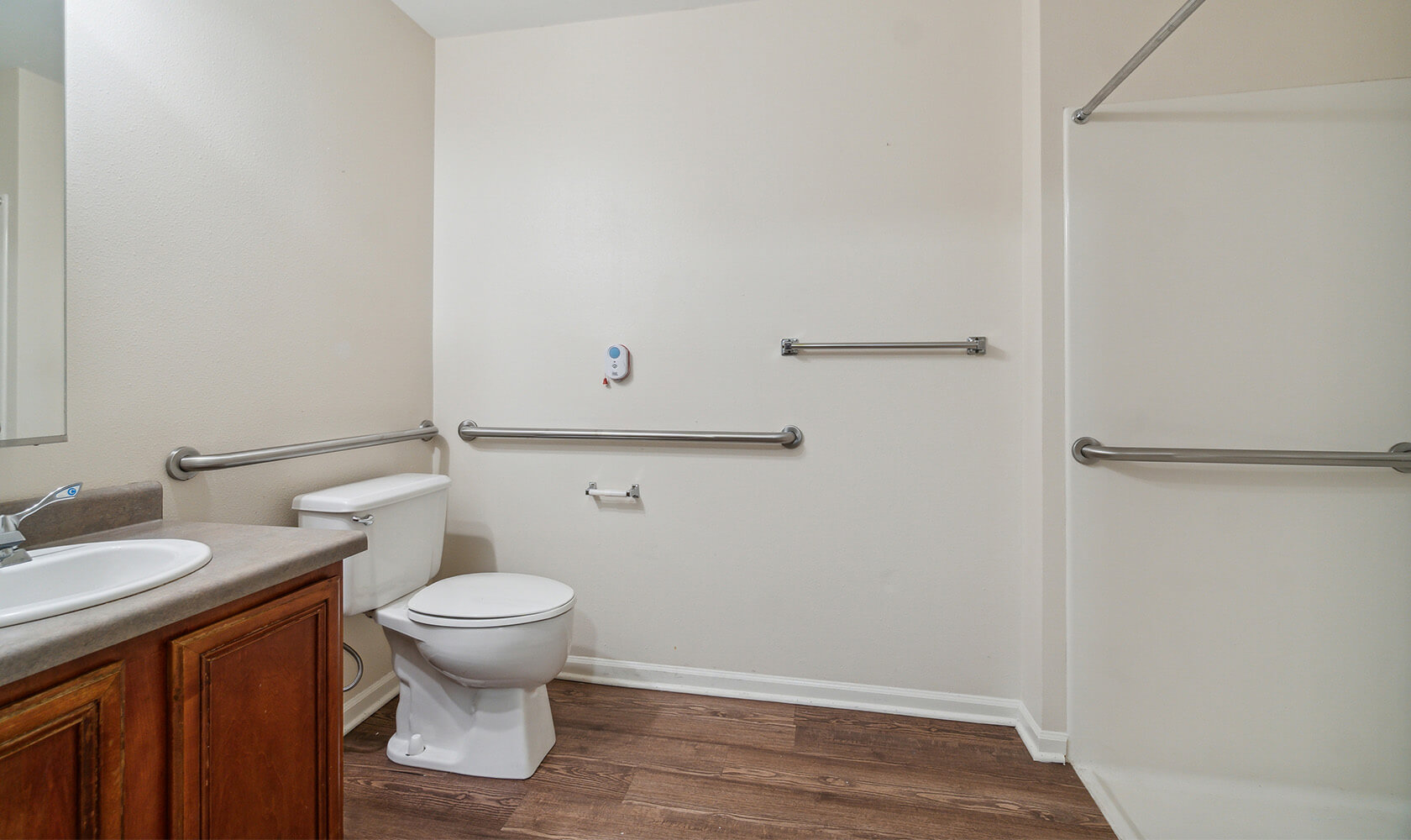 HAL studio accessible bathroom