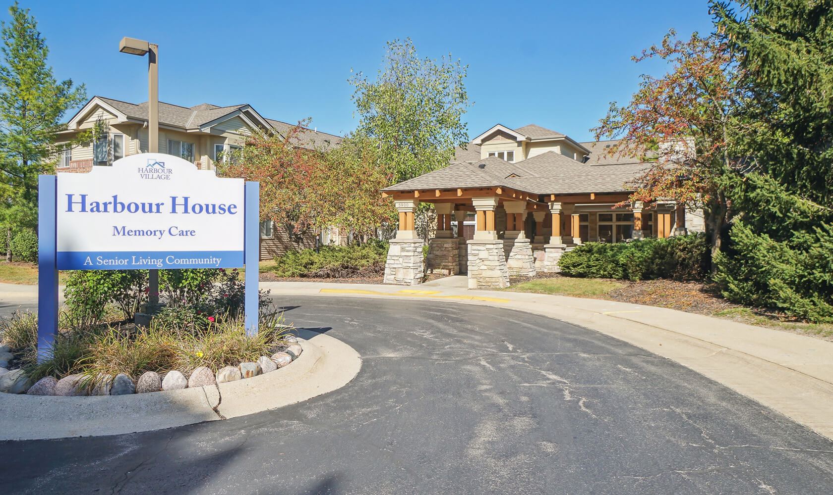 Harbour House memory care entrance