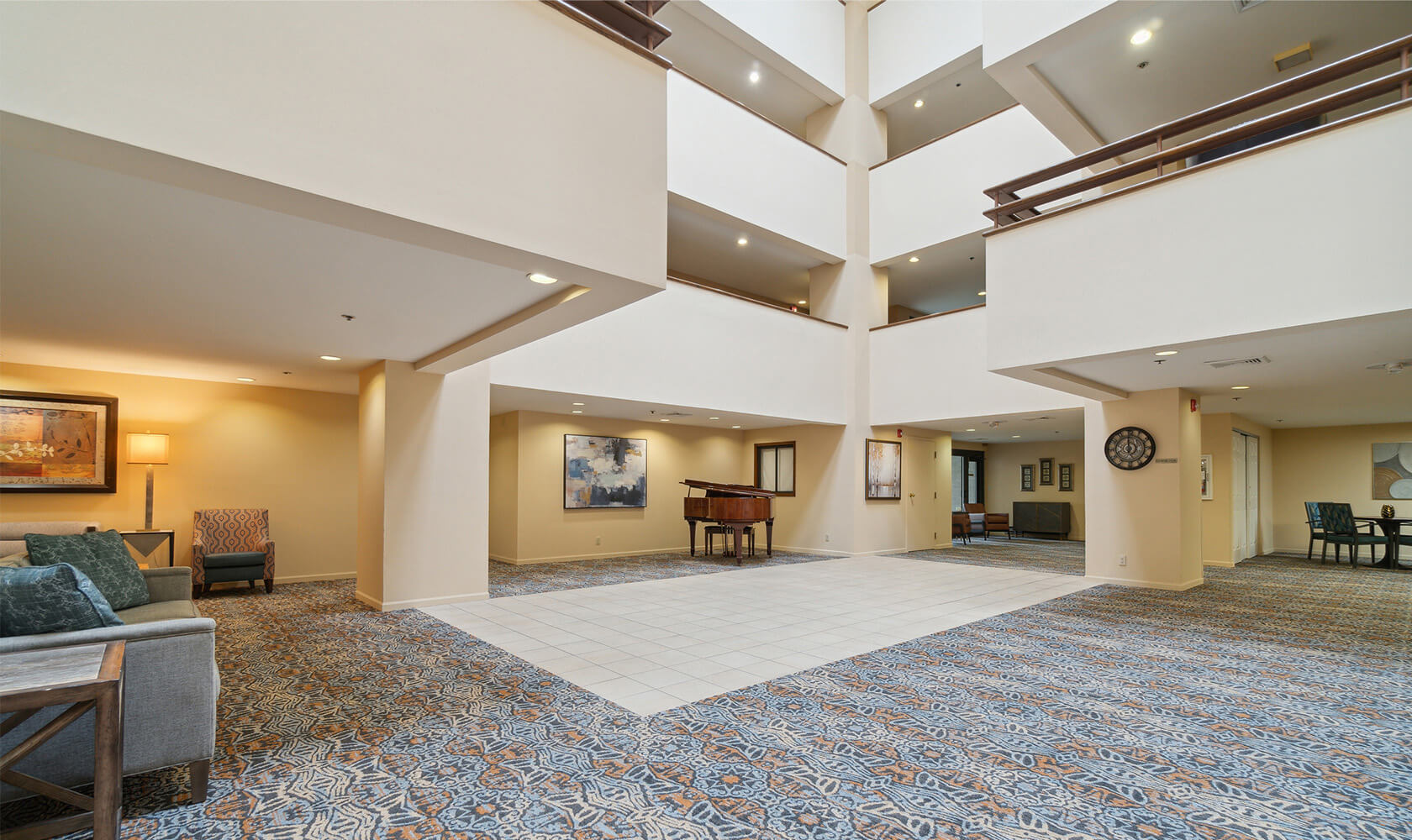 Concord atrium with multiple stories