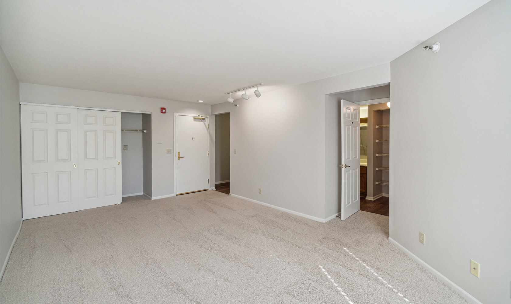Concord bedroom with large bathroom