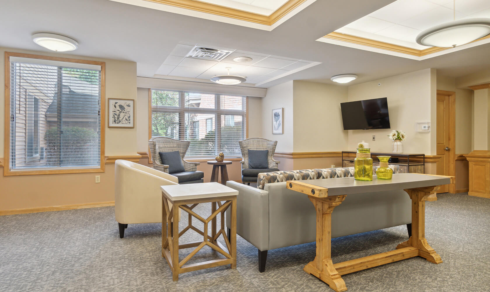 Harbour house community living room