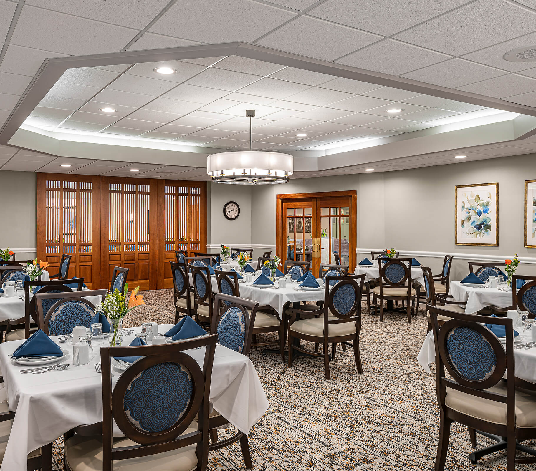 Harbour Village community dining space